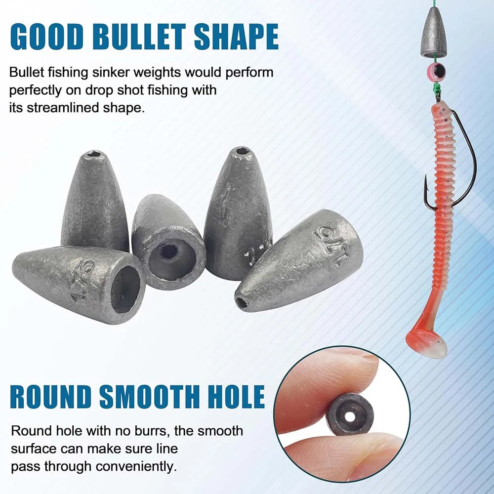 משקולות לדיג כדורי