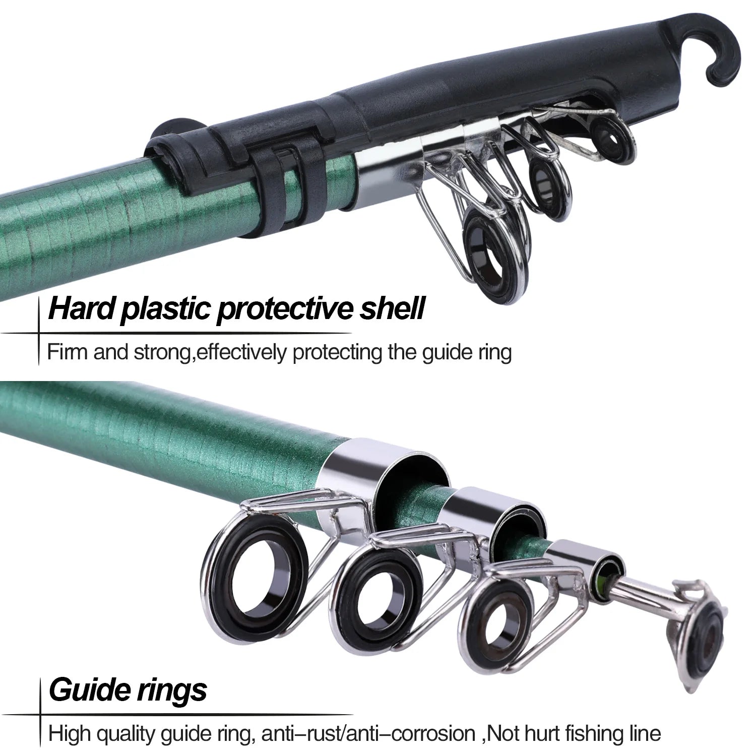 סט חכות דיג לילדים עם חכה ופיתיון ספינינג