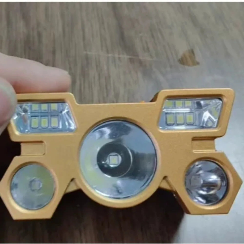 פנס ראש לדייג מקצועני נטען